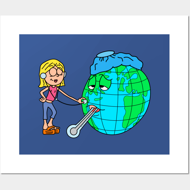 Save The Planet Wall Art by artxlife